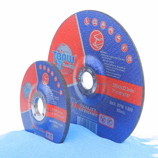 180X3X22mm 7 Inch OEM Abrasive Polishing Cut off Disc Flap Tooling Cutting and Grinding Wheel T42 Cutting Disc Made in China Tools